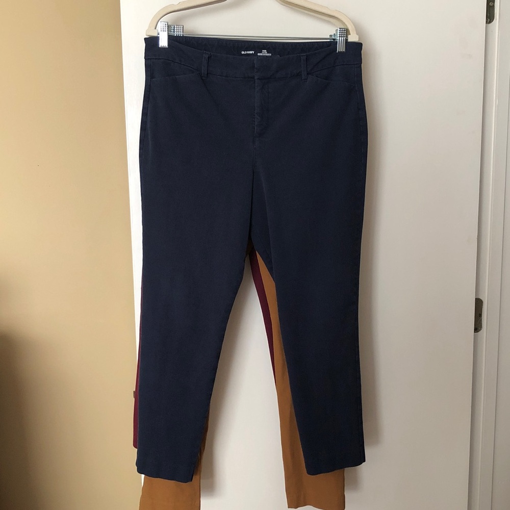 Old Navy Dark Blue Pixie Pants
